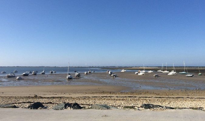 plage du grouin à loix en ré