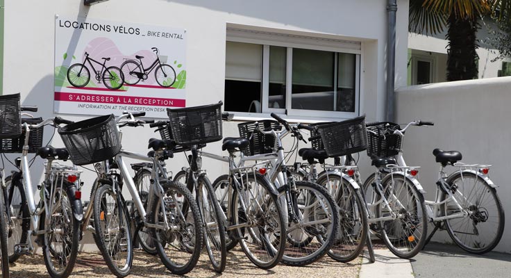 Location de vélo adulte et enfant à l'île de ré près de la flotte en ré