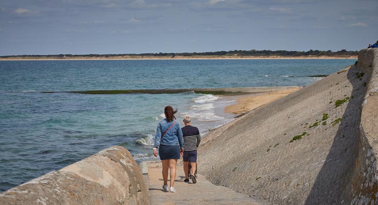 Camping proche de la pêche à pied à Ars en Ré sur l'Île de Ré