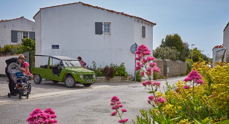 camping proche du village de bois plage en ré