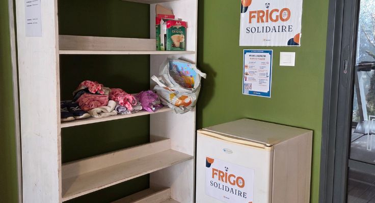 Frigo et &eacute;picerie solidaire